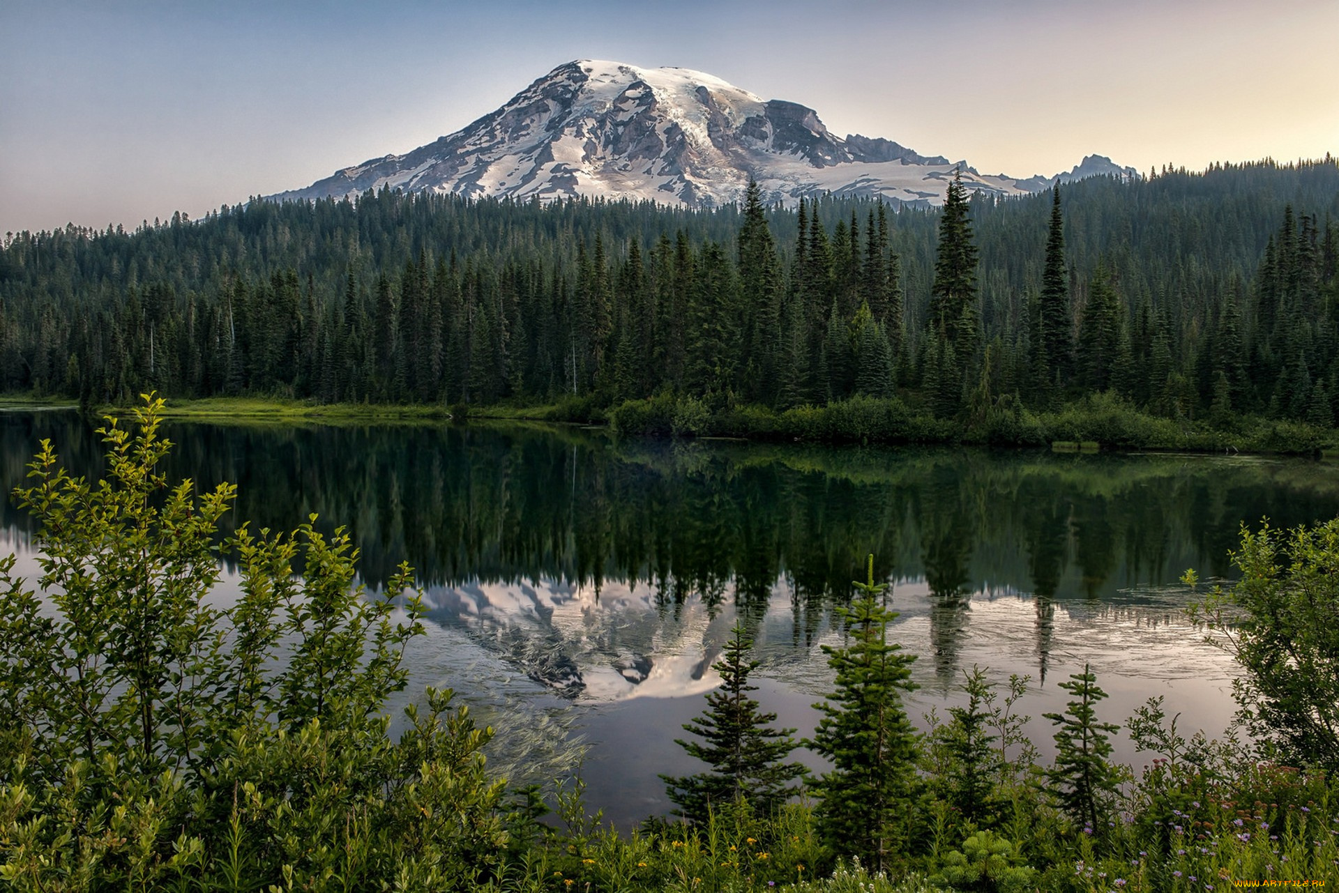 природа, реки, озера, простор