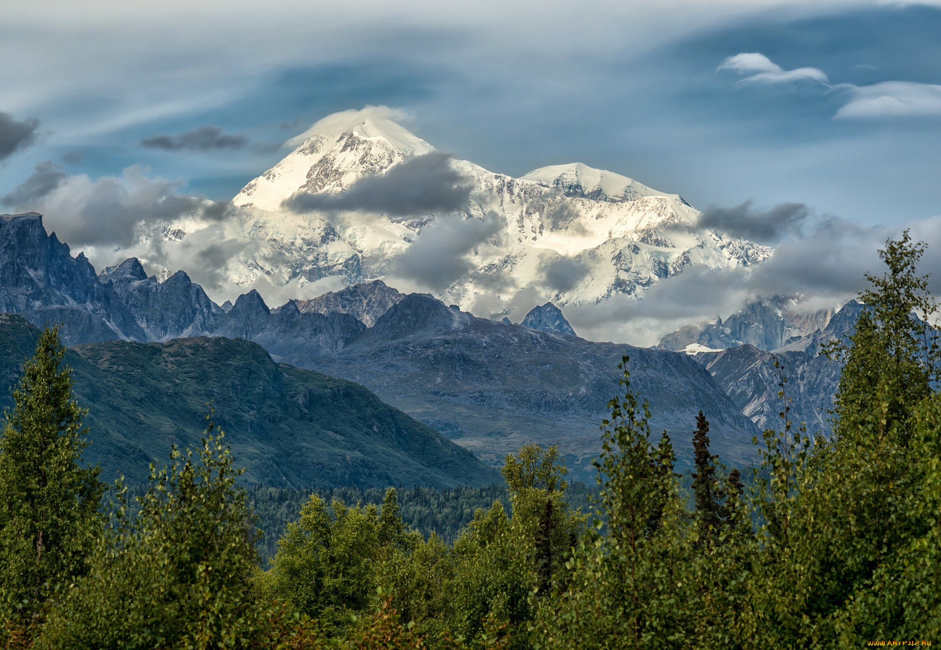 природа, горы, простор