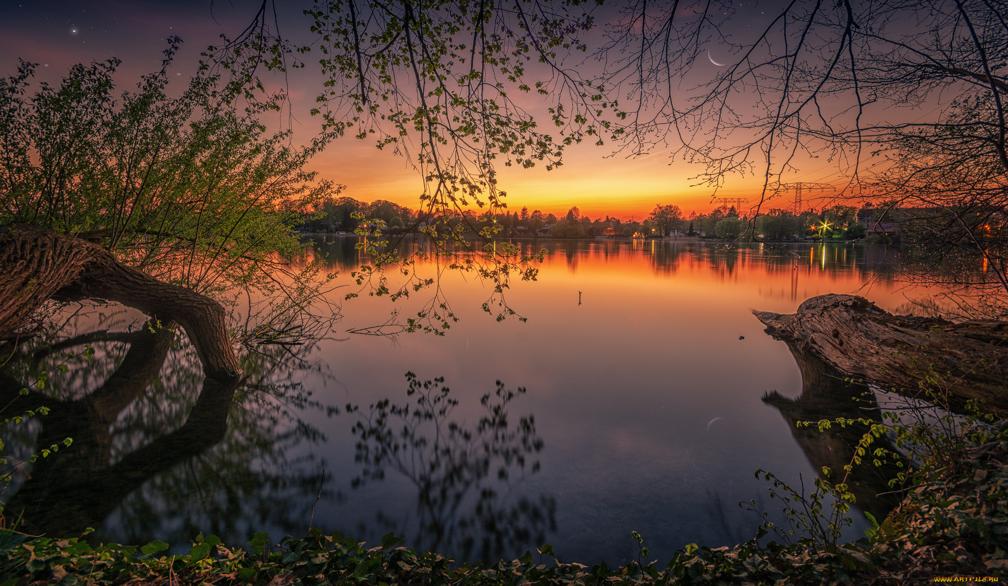 природа, реки, озера, простор