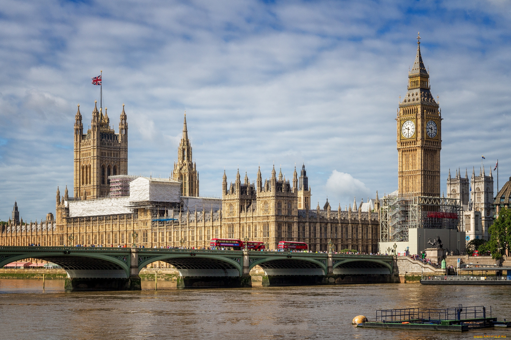 города, лондон, , великобритания, простор