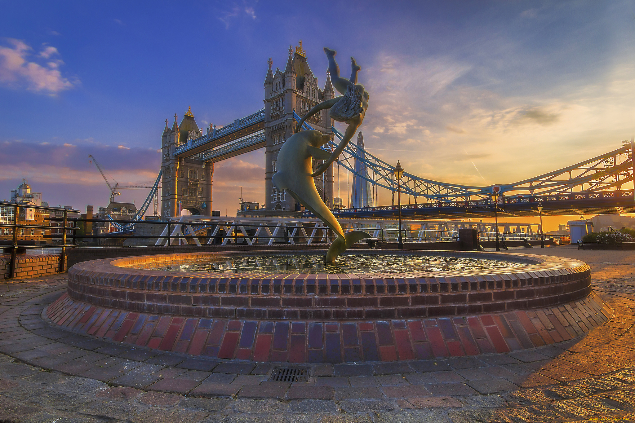 города, лондон, , великобритания, простор