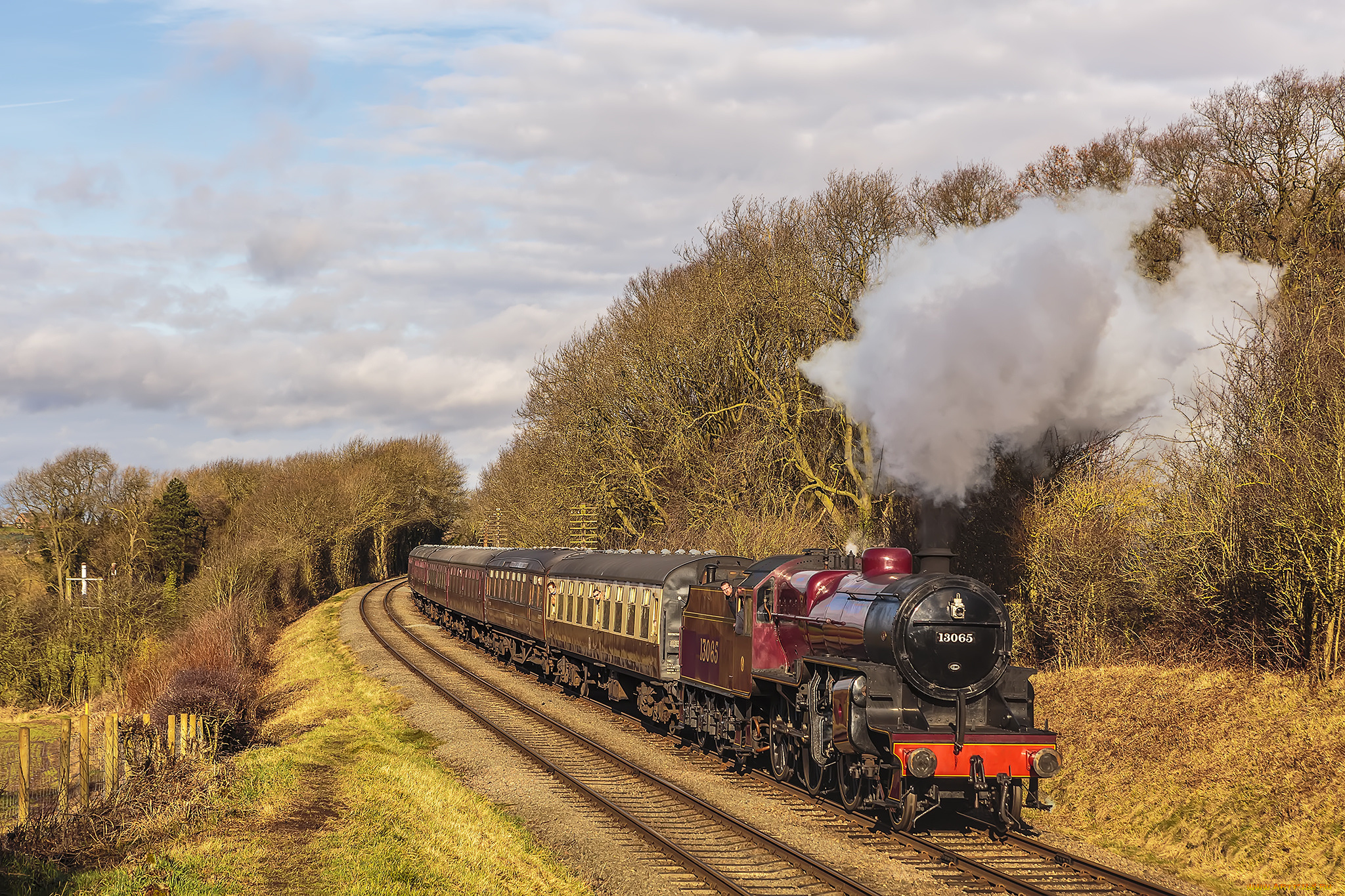 техника, паровозы, состав, локомотив