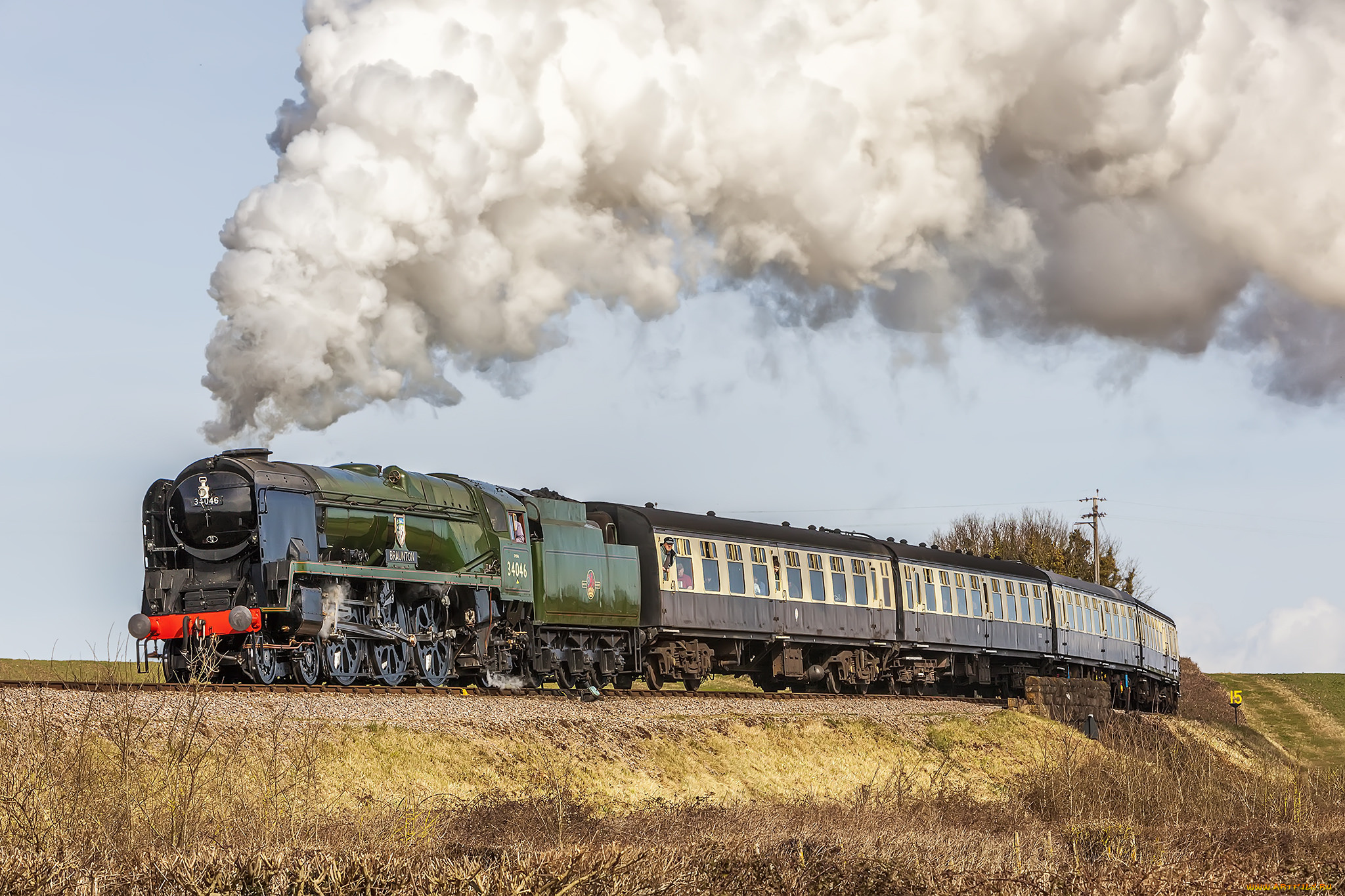 техника, паровозы, состав, локомотив