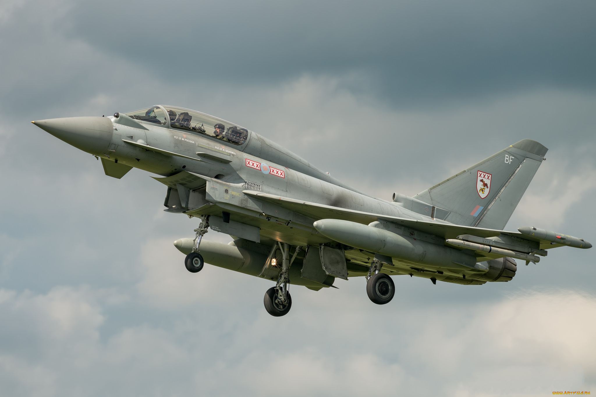 typhoon, t, авиация, боевые, самолёты, ввс