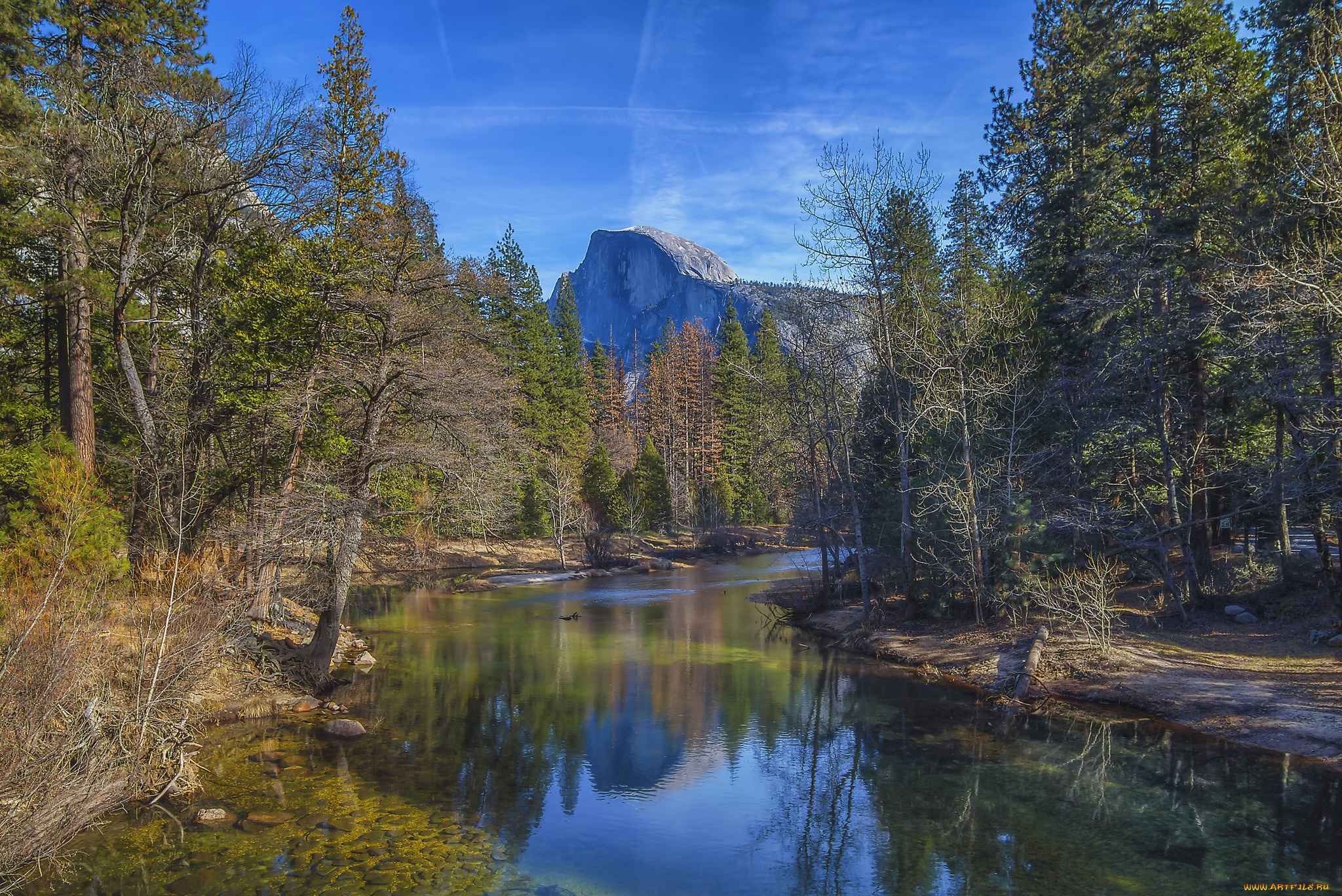 природа, реки, озера, простор