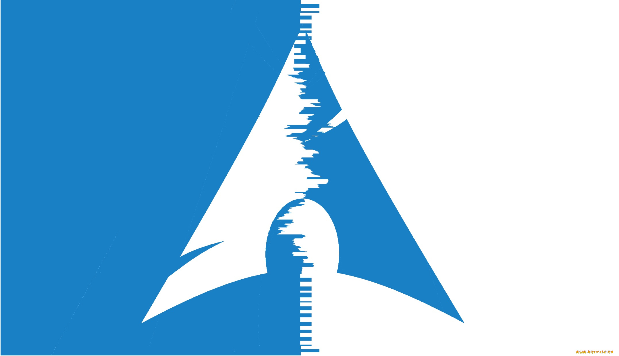 компьютеры, linux, фон, логотип