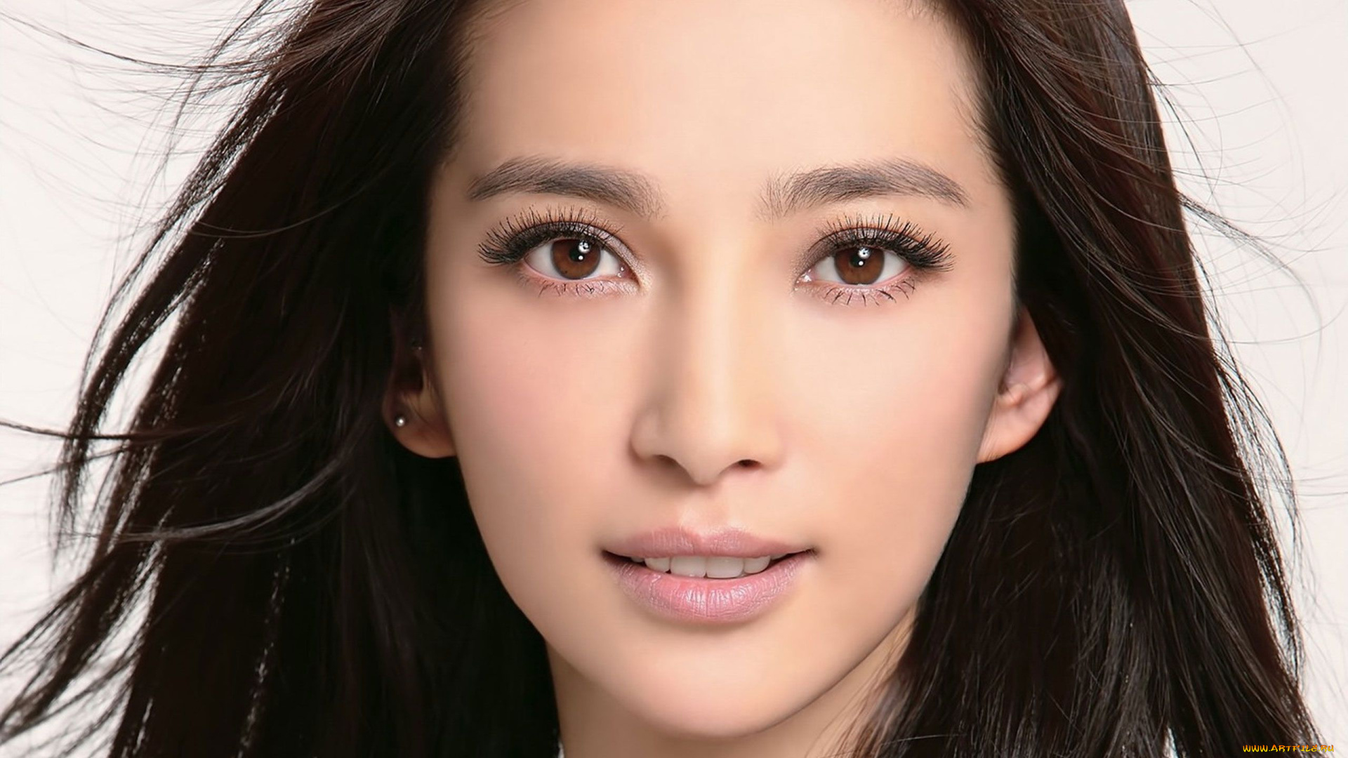 девушки, li, bingbing, портрет