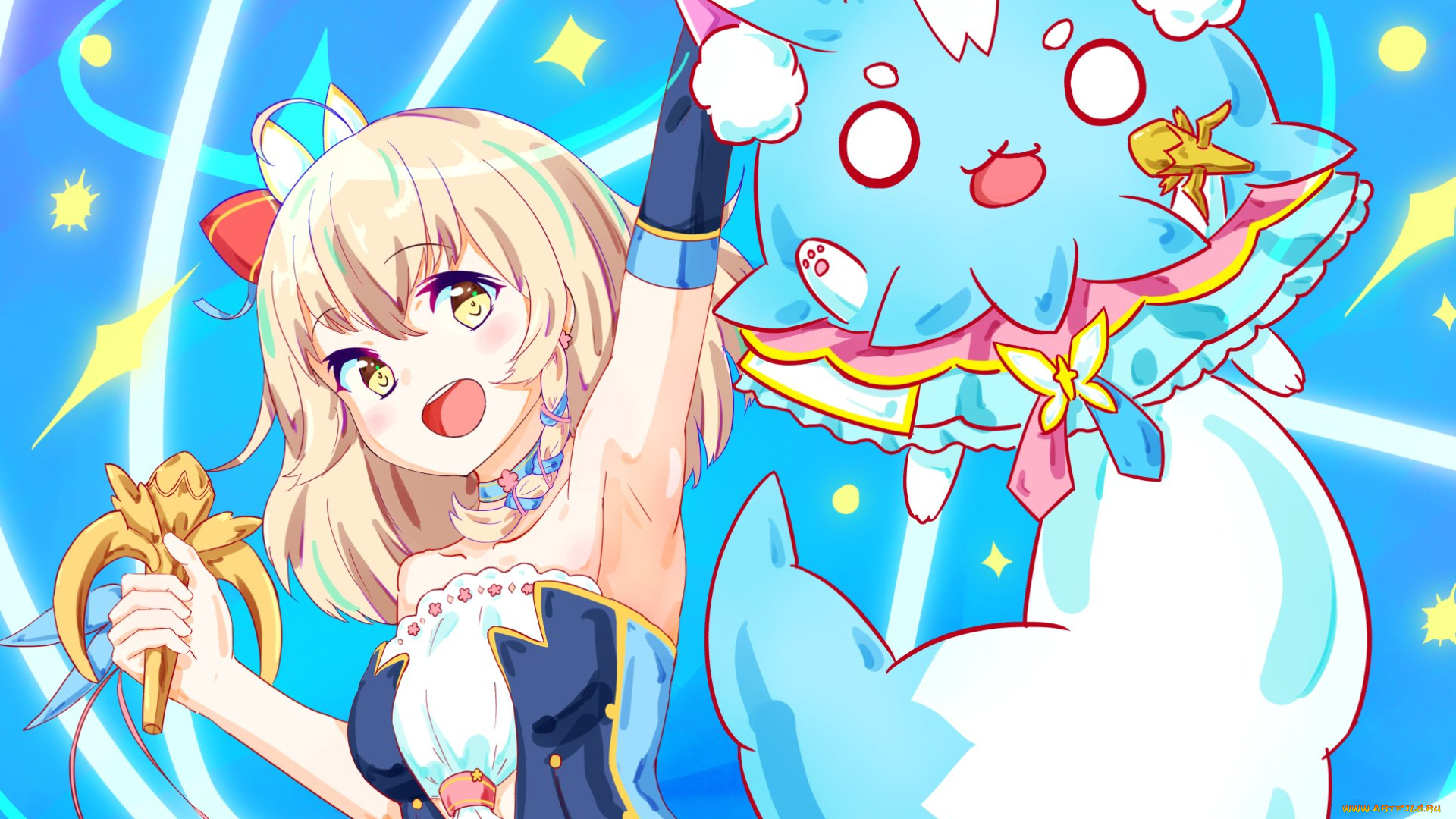 аниме, животные, , существа, epic, seven