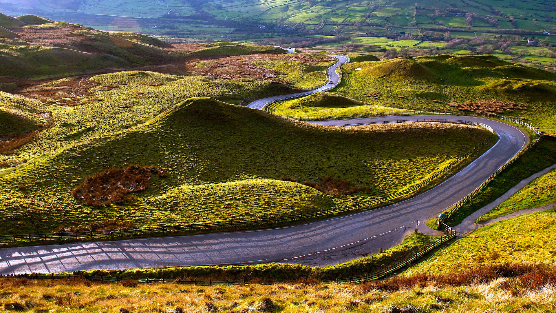 природа, дороги, шоссе