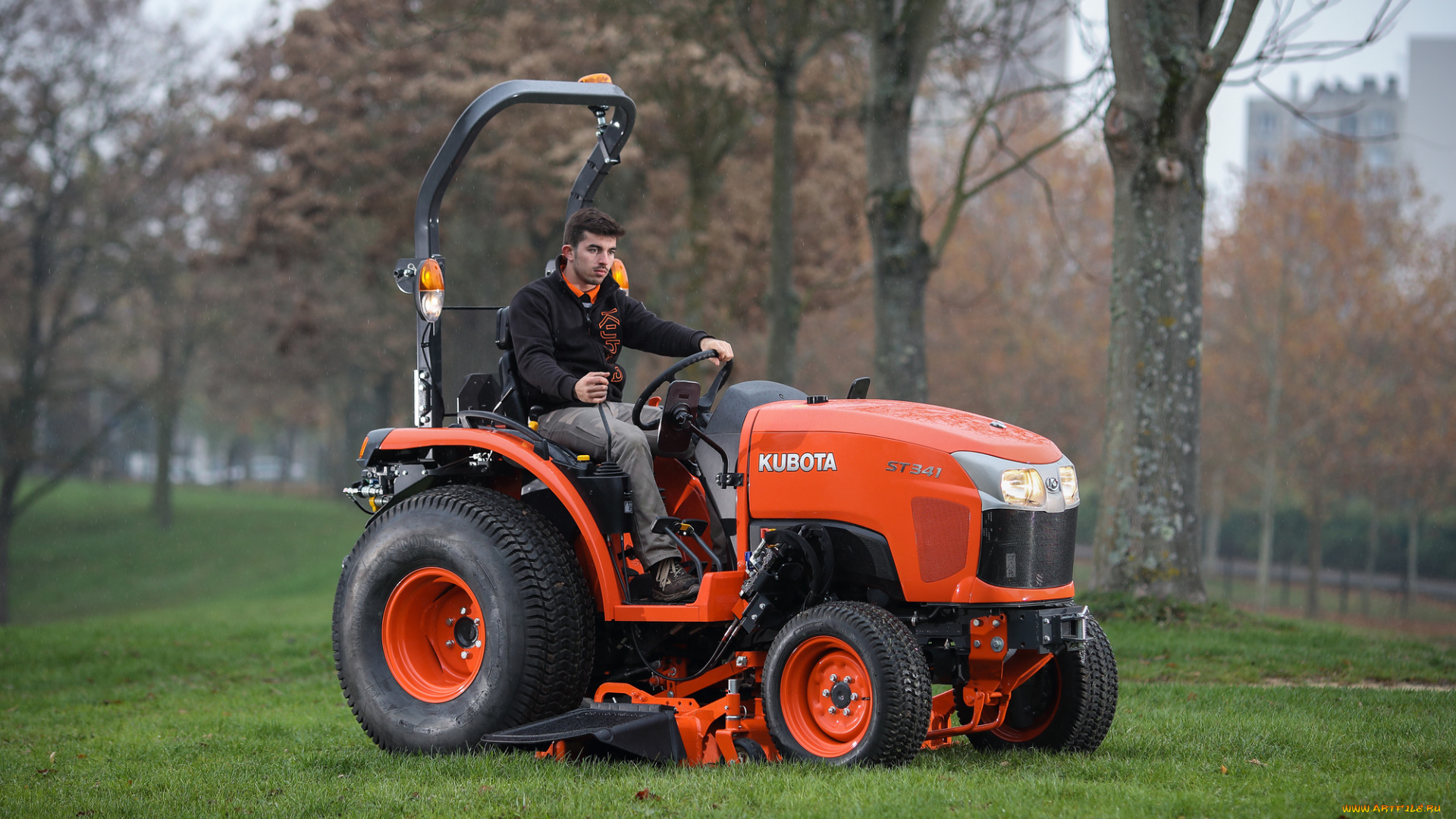 техника, газонокосилки, kubota