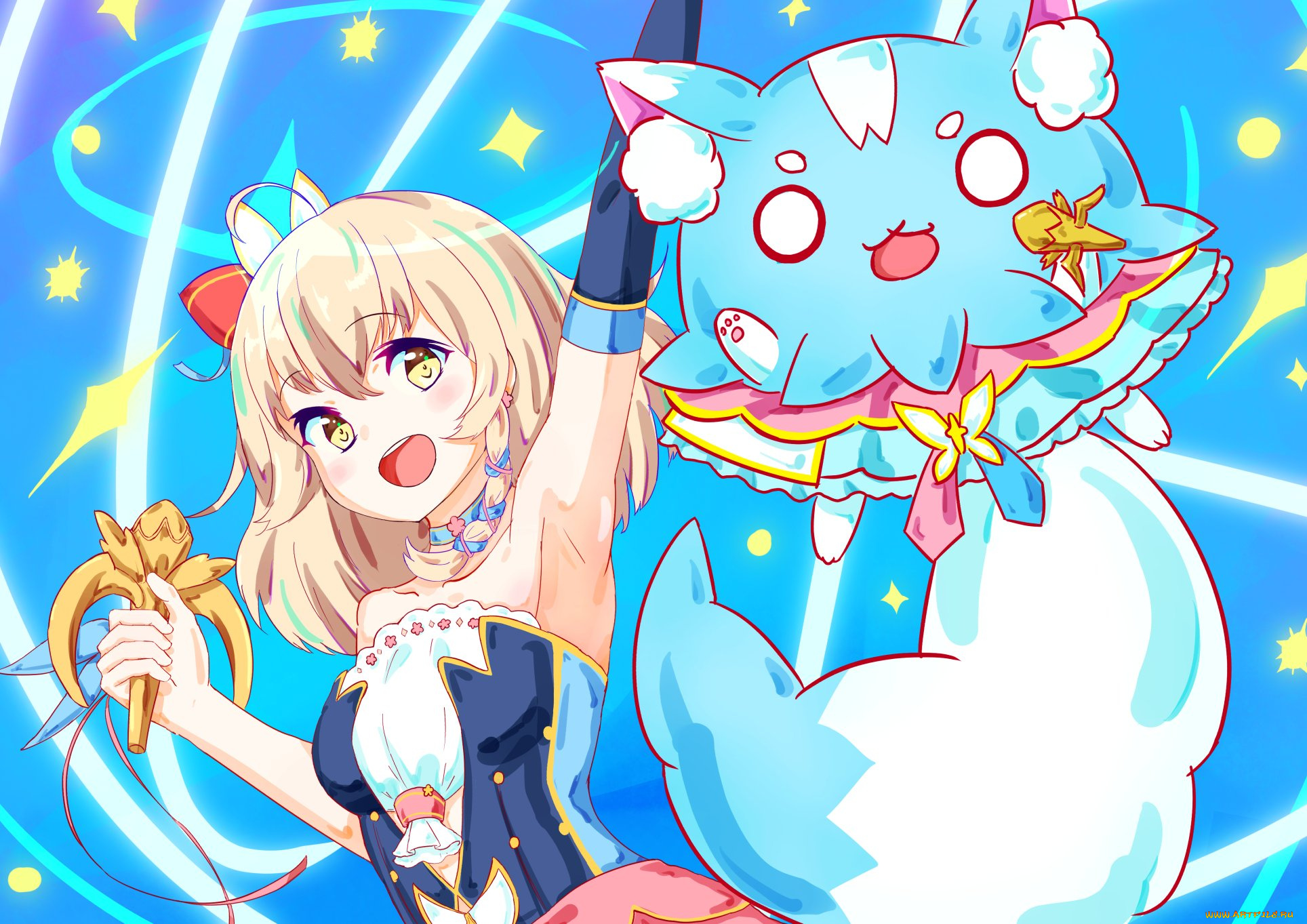 аниме, животные, , существа, epic, seven