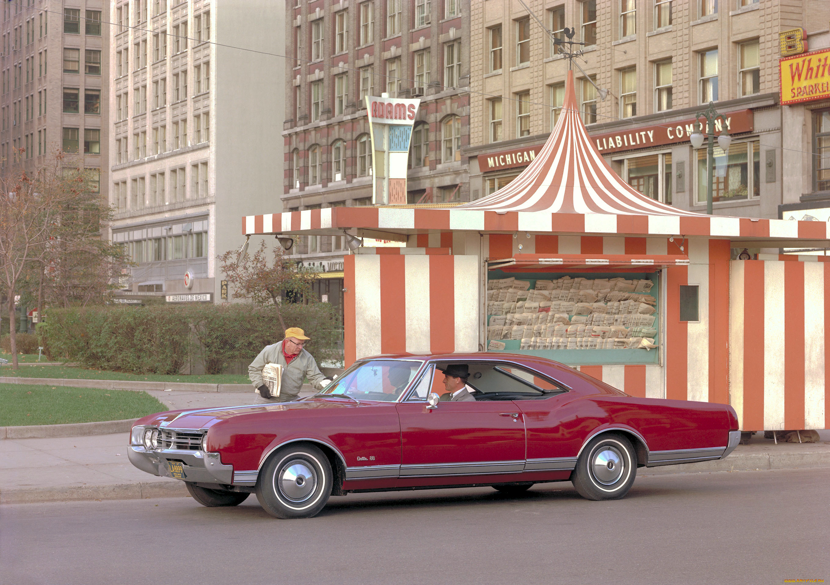 автомобили, oldsmobile, delta, 88