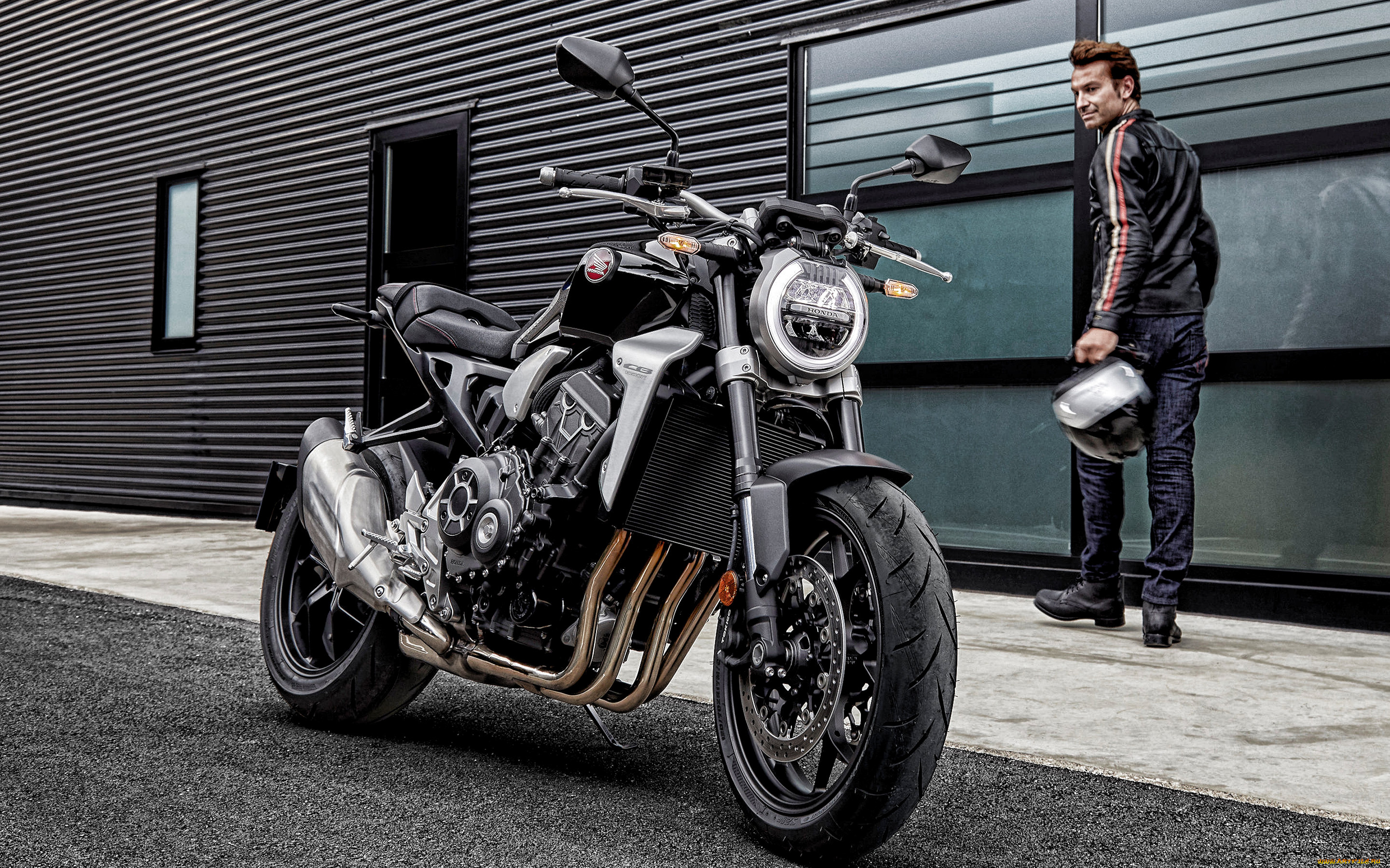 honda, cb1000r, мотоциклы, honda, cb1000r, вид, спереди, экстерьер, новый, черный, японские