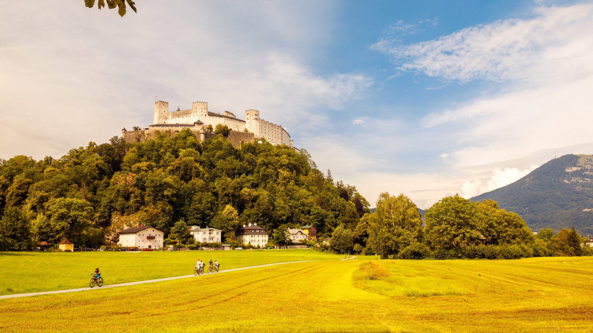 salzburg, castle, города, зальцбург, , австрия, salzburg, castle
