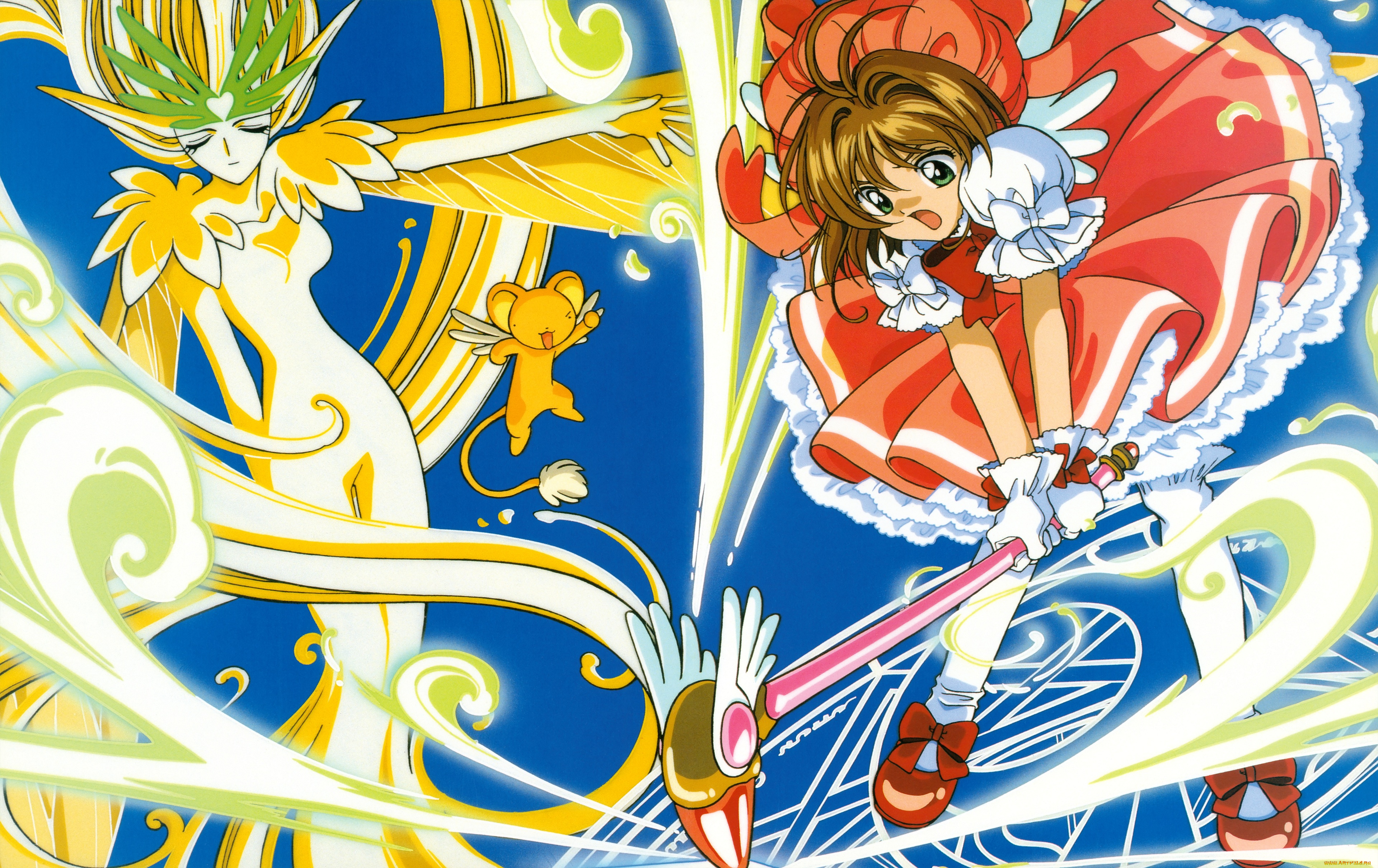 аниме, card, captor, sakura, сакура, собирательница, карт