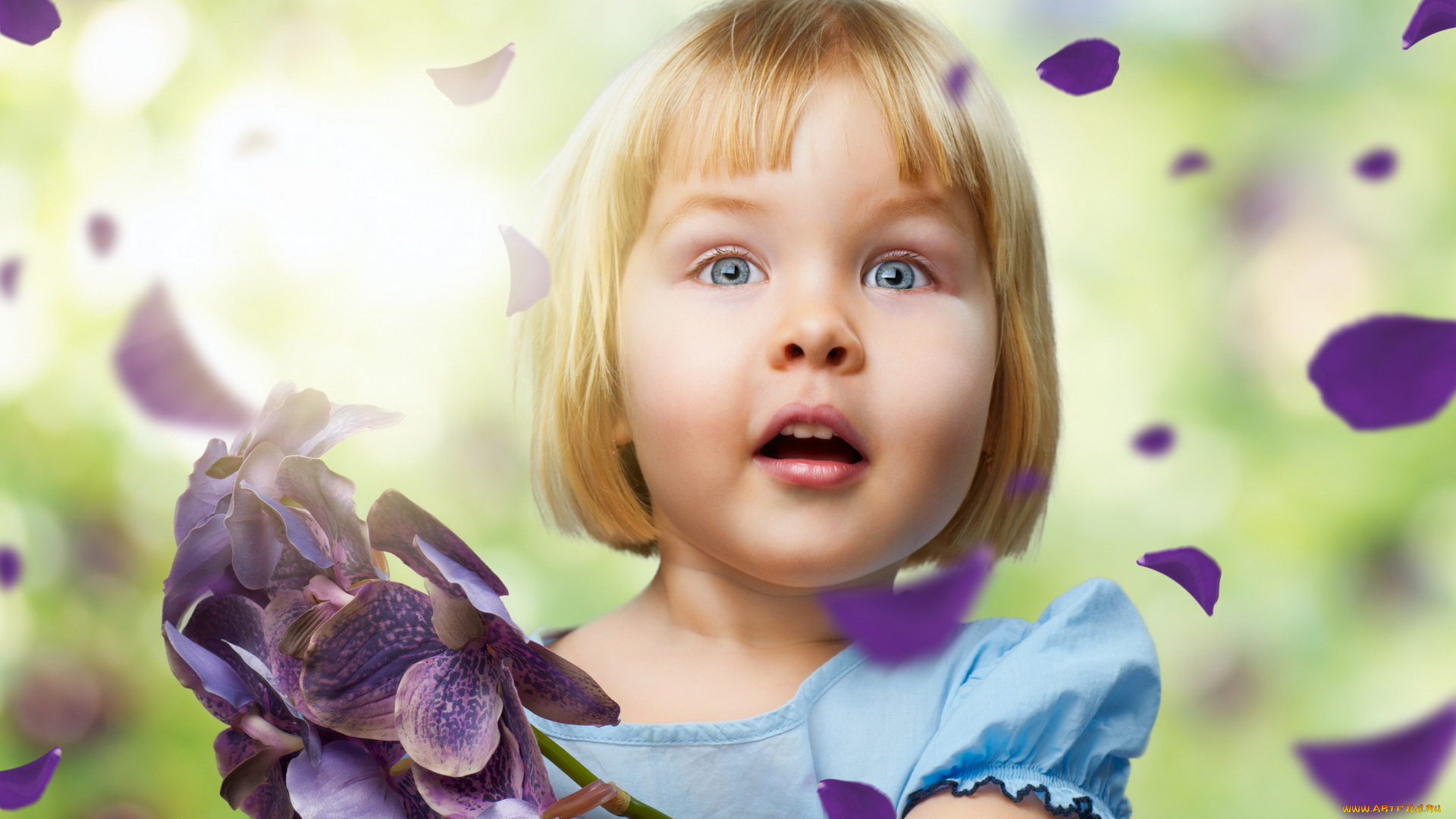 разное, люди, девочка, цветы