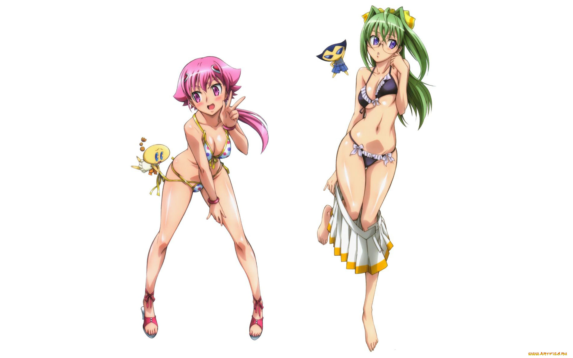 аниме, unknown, , другое, , девочки, существа