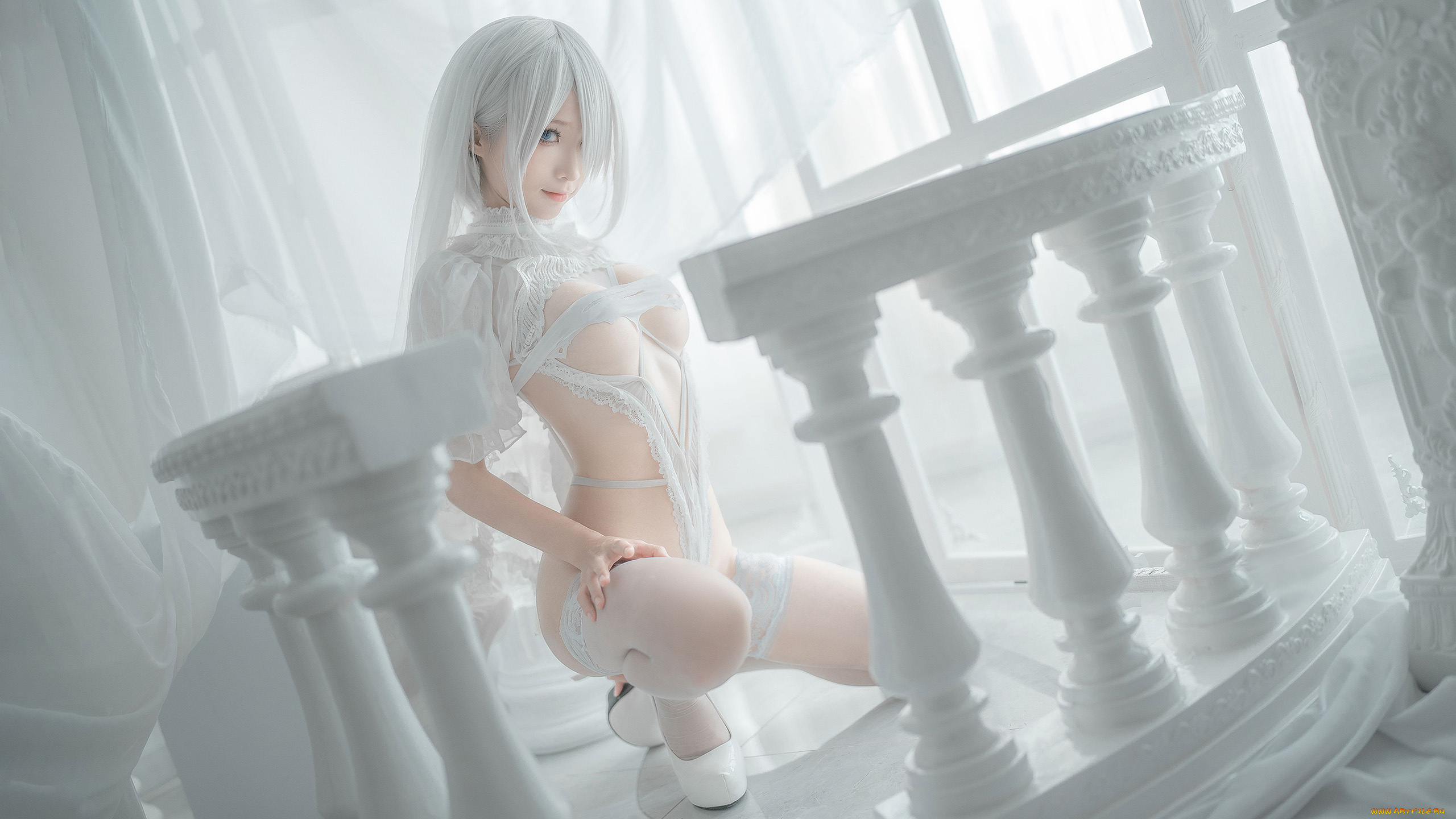 девушки, -, креатив, , косплей, cosplay, азиатка, stupid, momo