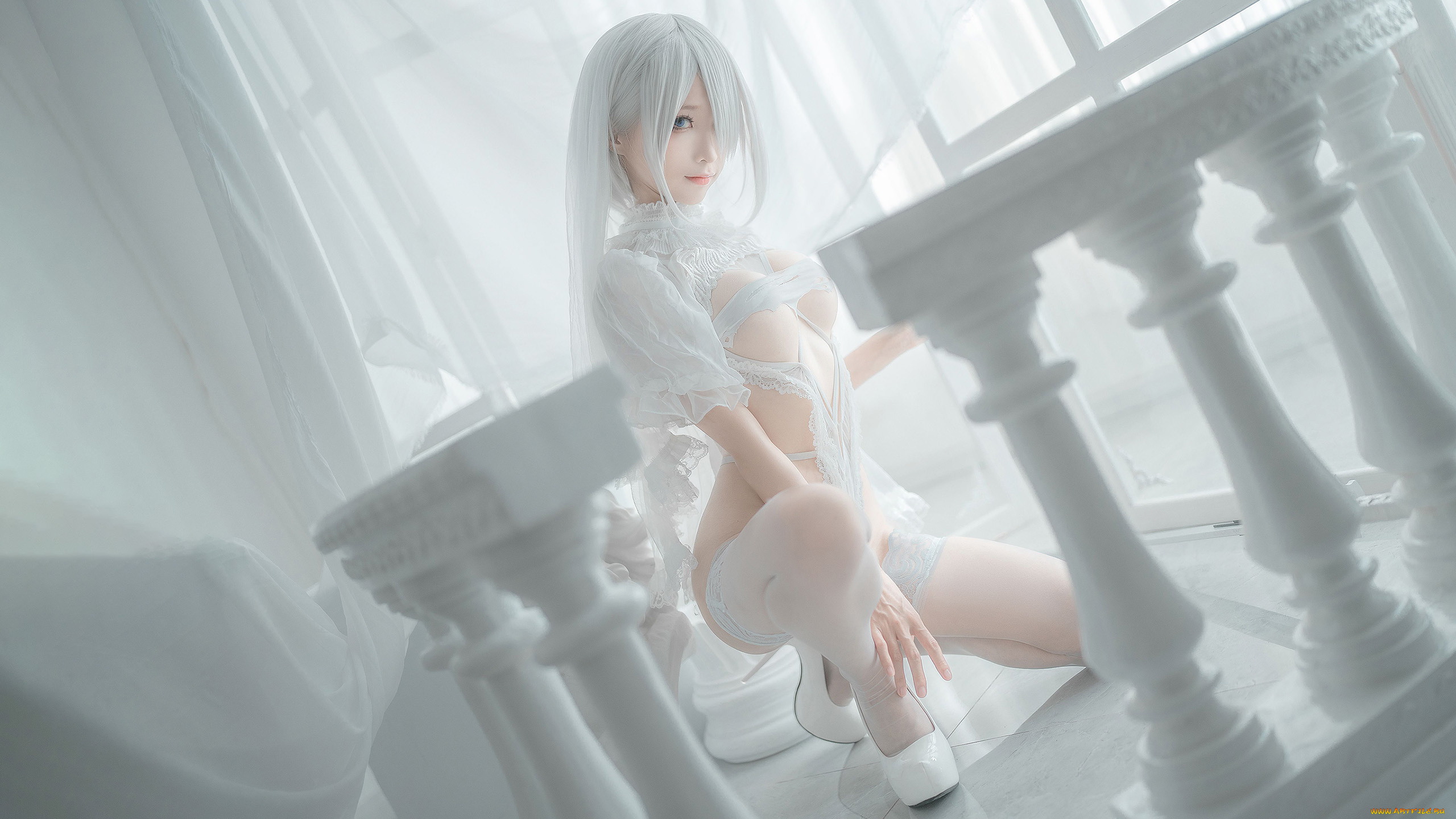 девушки, -, креатив, , косплей, cosplay, азиатка, stupid, momo