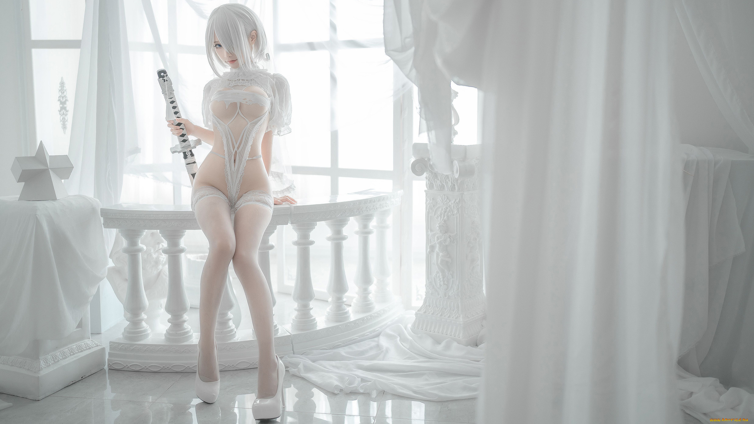 девушки, -, креатив, , косплей, cosplay, азиатка, stupid, momo