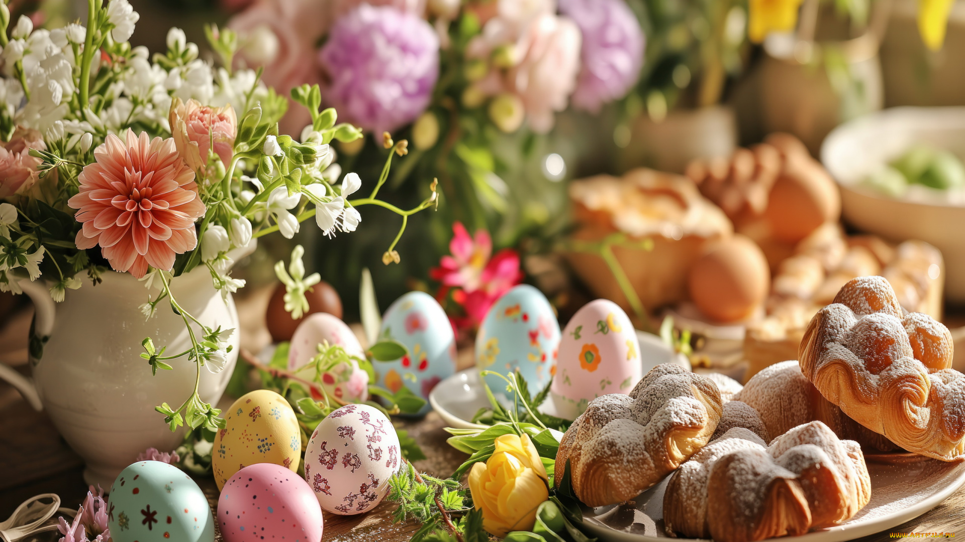 3д, графика, праздники, , holidays, пасха