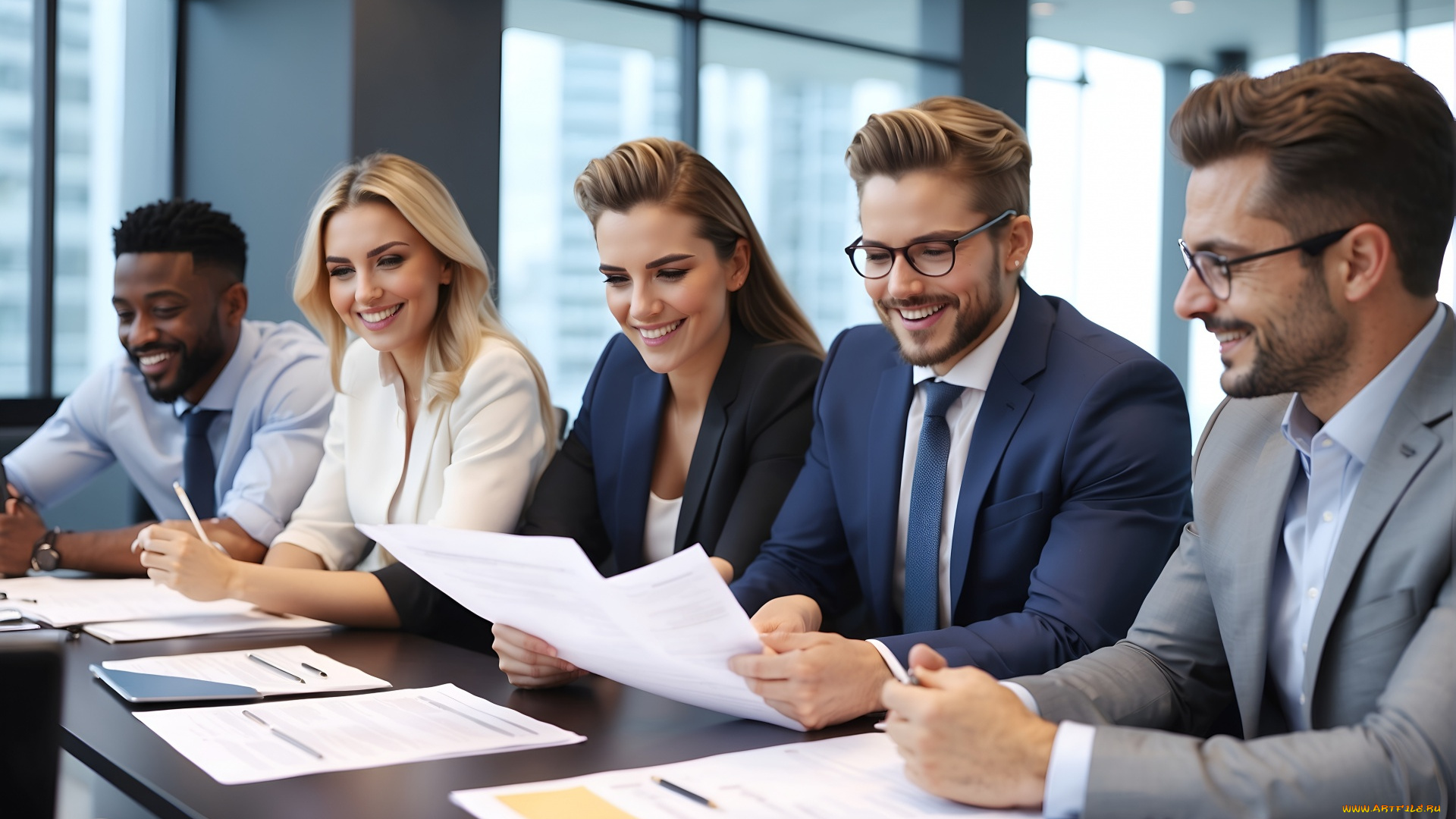 разное, люди, офисные, работники