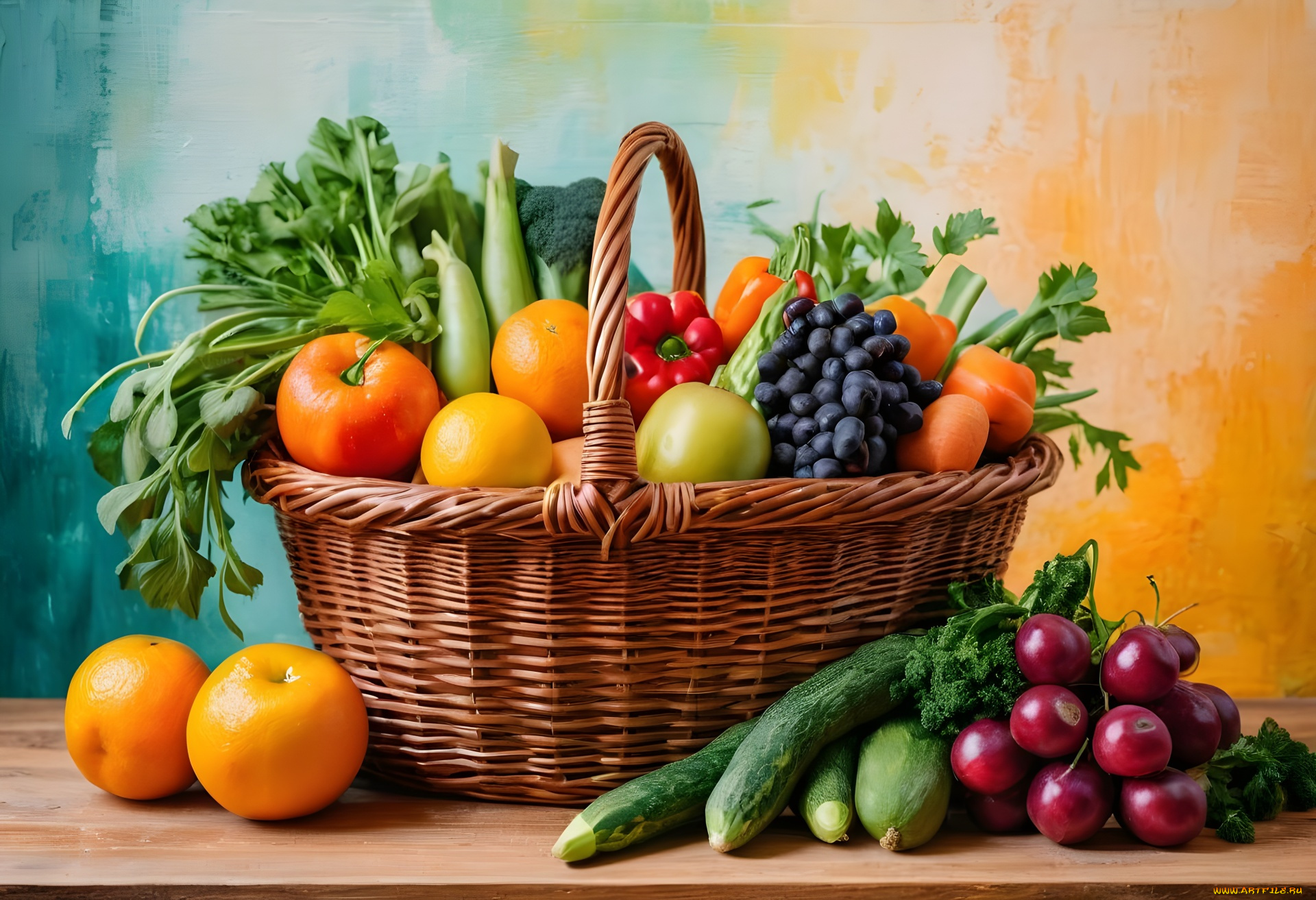 3д, графика, еда-, food, фрукты, овощи