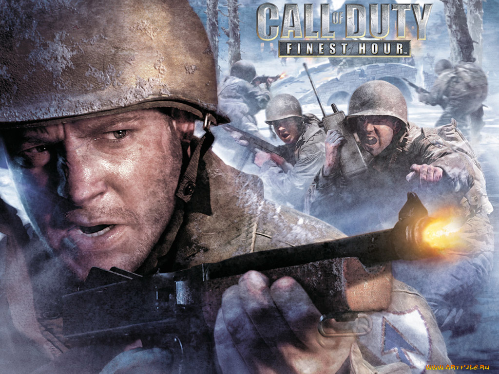call, of, duty, finest, hour, видео, игры