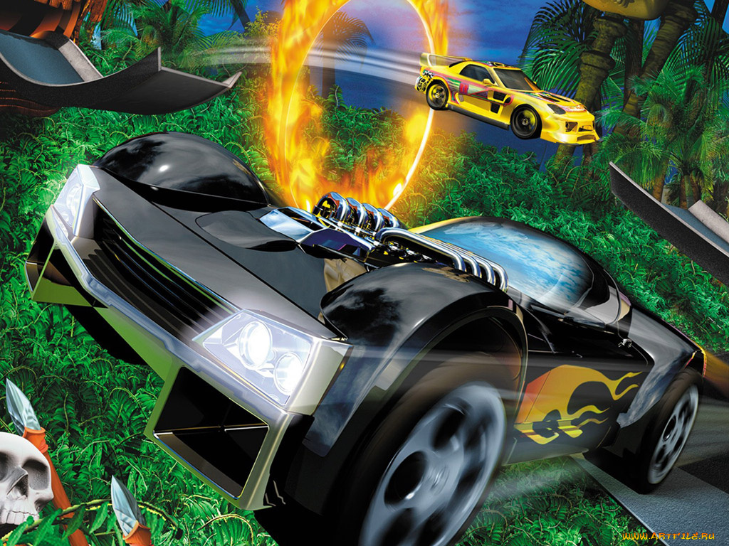 hot, wheels, stunt, track, challenge, видео, игры