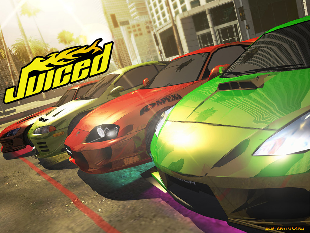 juiced, видео, игры