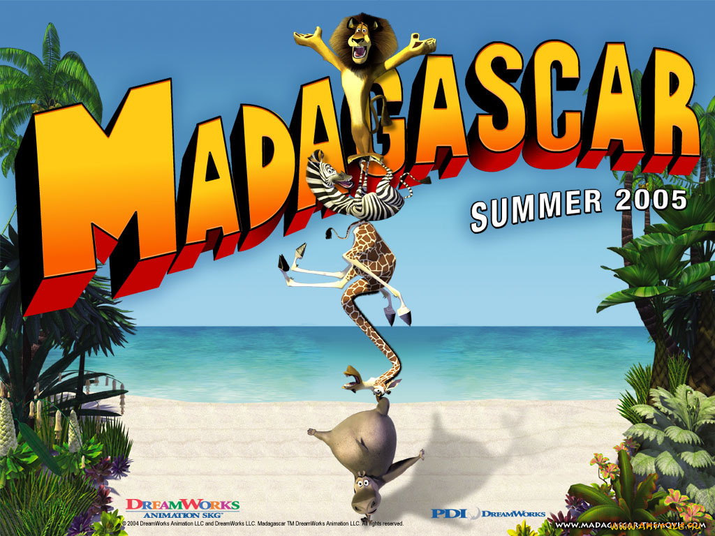 madagascar, мультфильмы