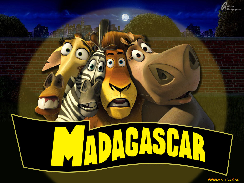 мадагаскар, мультфильмы, madagascar