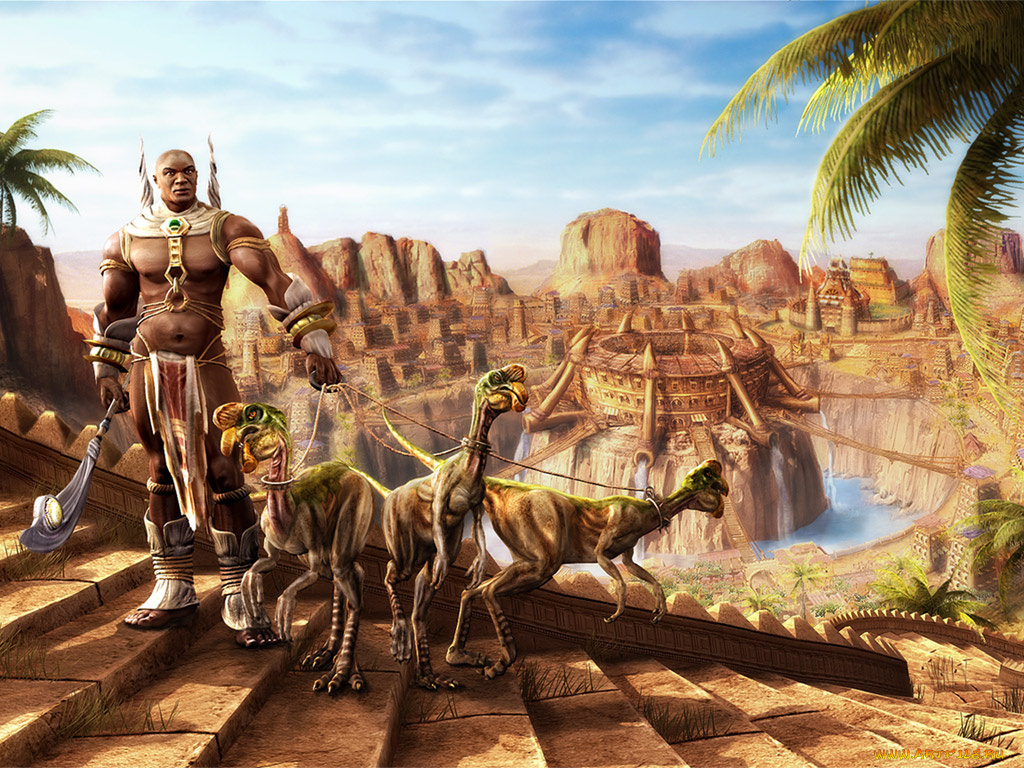 paraworld, видео, игры