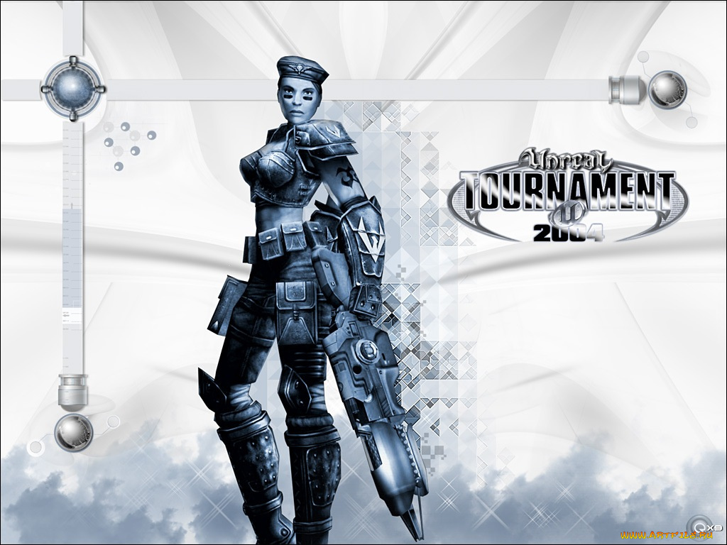 unreal, tournament, 2004, видео, игры