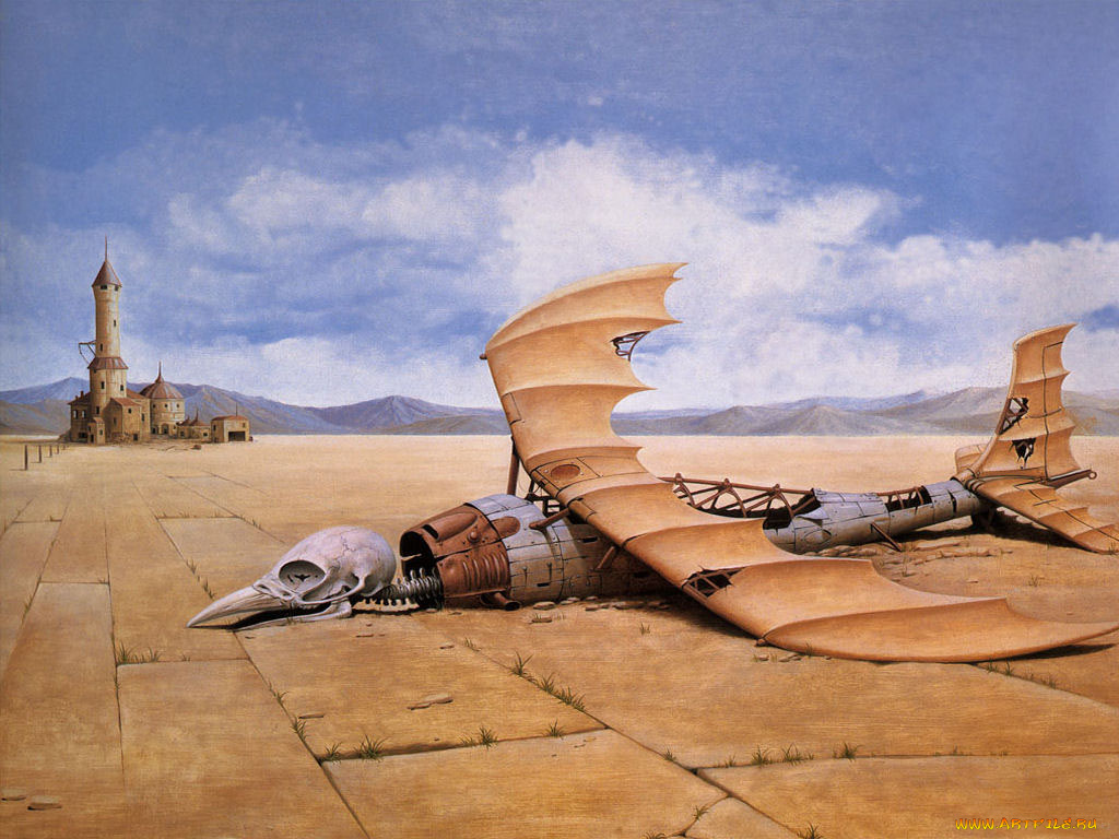 фэнтези, роботы, киборги, механизмы