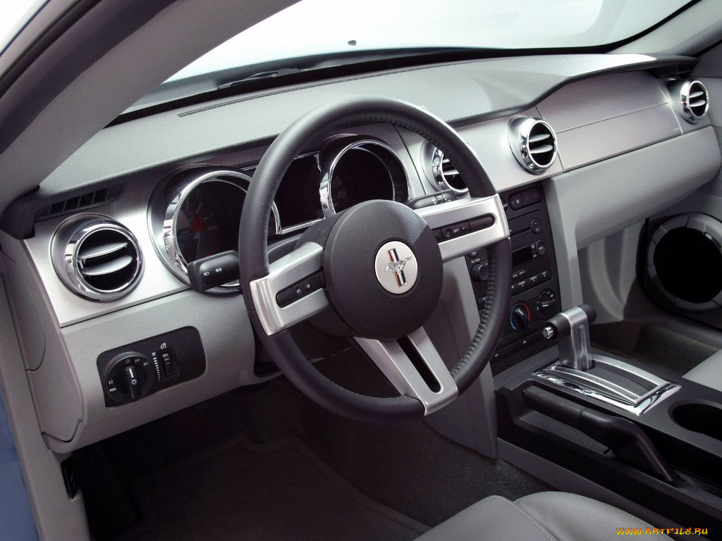 ford, mustang, 2005, автомобили, интерьеры
