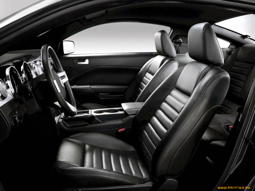 ford, mustang, gt, автомобили, интерьеры
