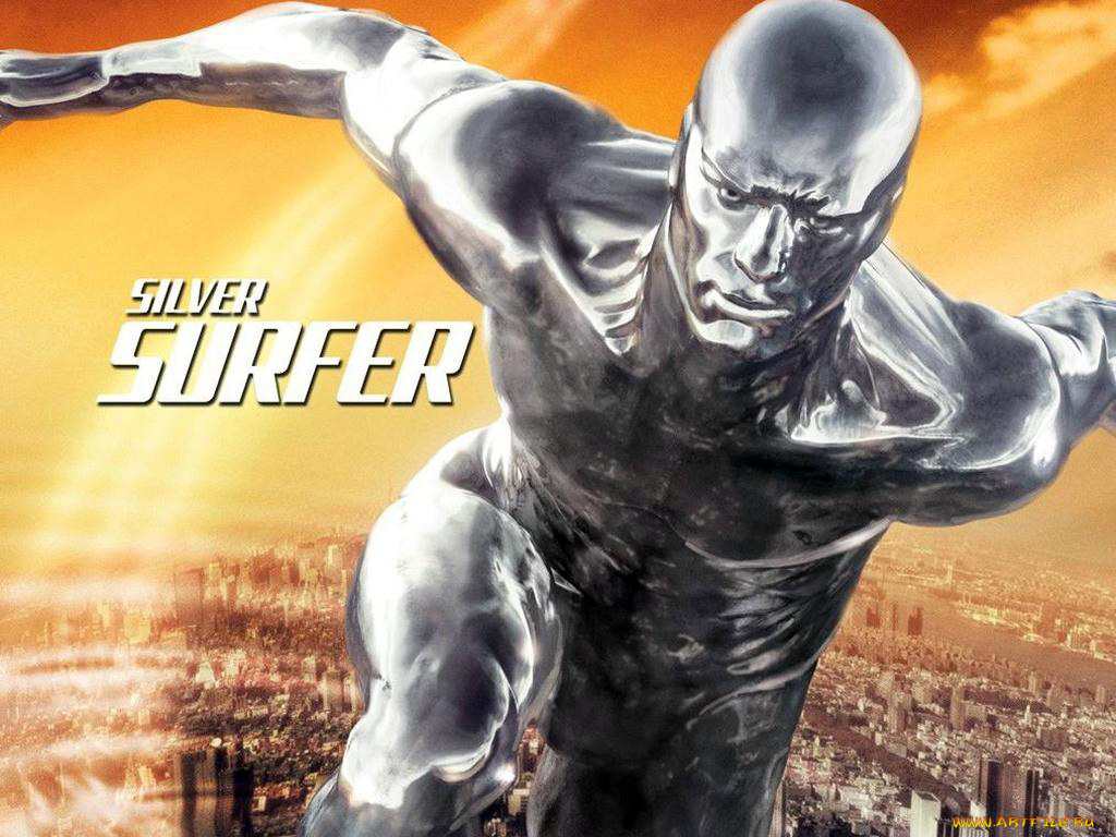 кино, фильмы, fantastic, four, rise, of, the, silver, surfer
