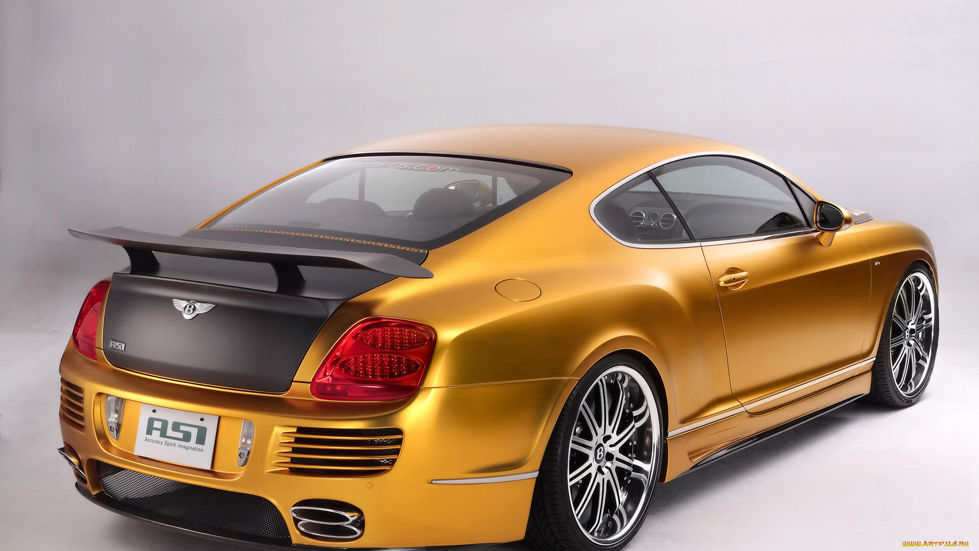 2008, asi, bentley, w66, gts, gold, автомобили