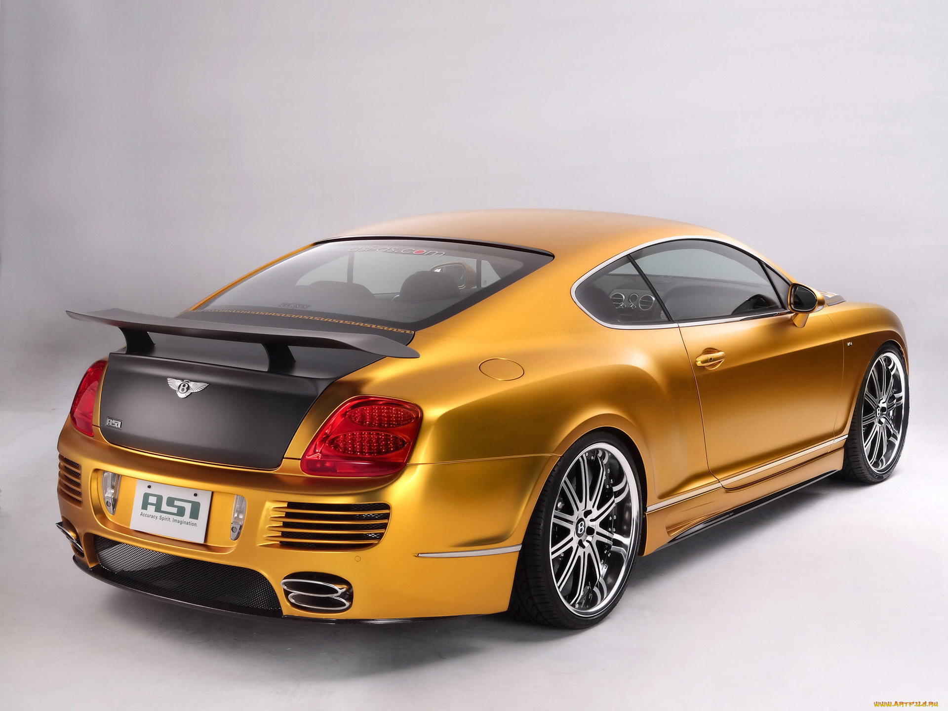 2008, asi, bentley, w66, gts, gold, автомобили