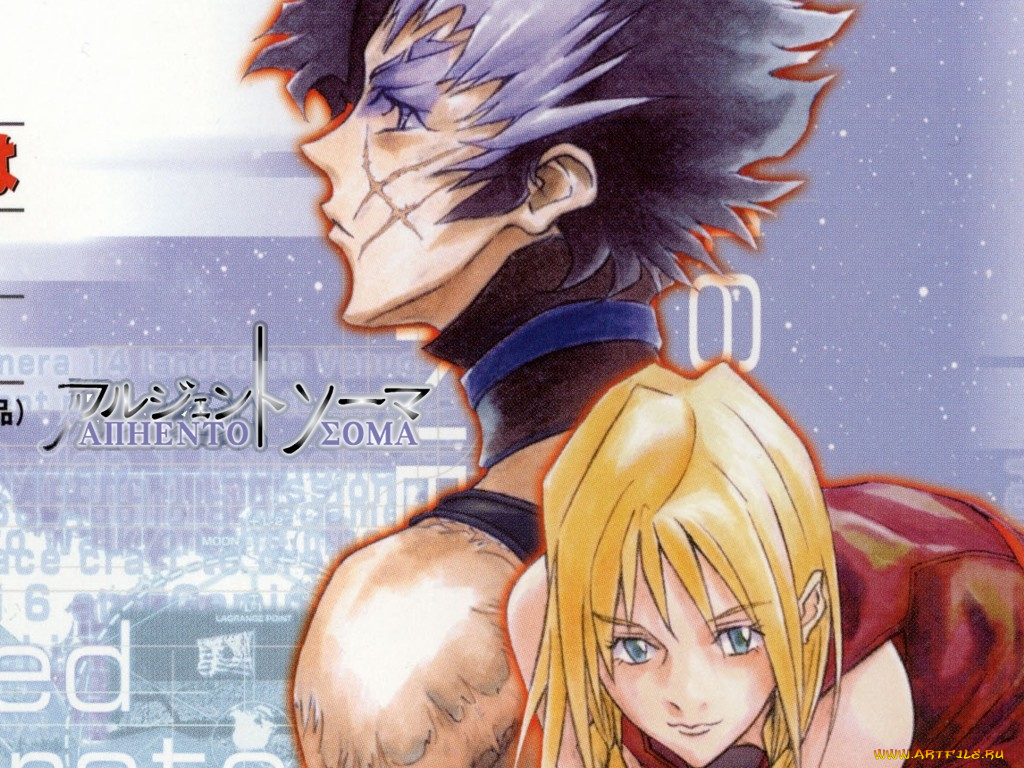 аниме, argento, soma