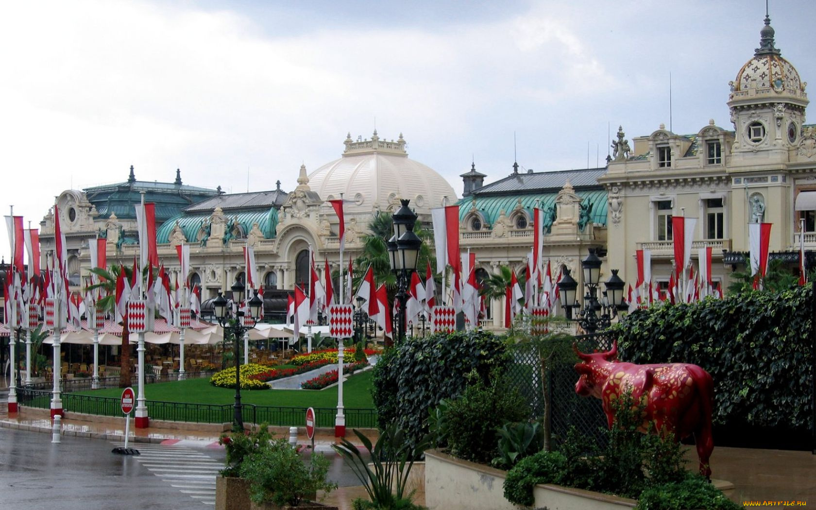 monaco, города, монте, карло, монако