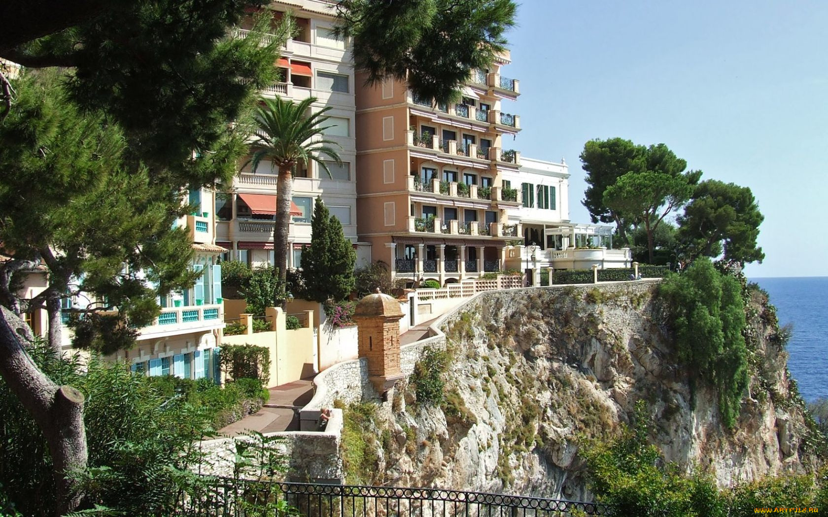 monaco, города, монте, карло, монако