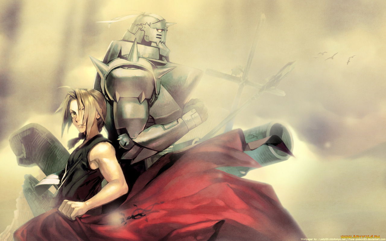 аниме, fullmetal, alchemist