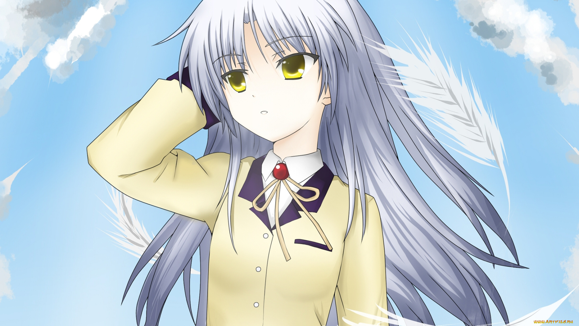 angel, beats, аниме