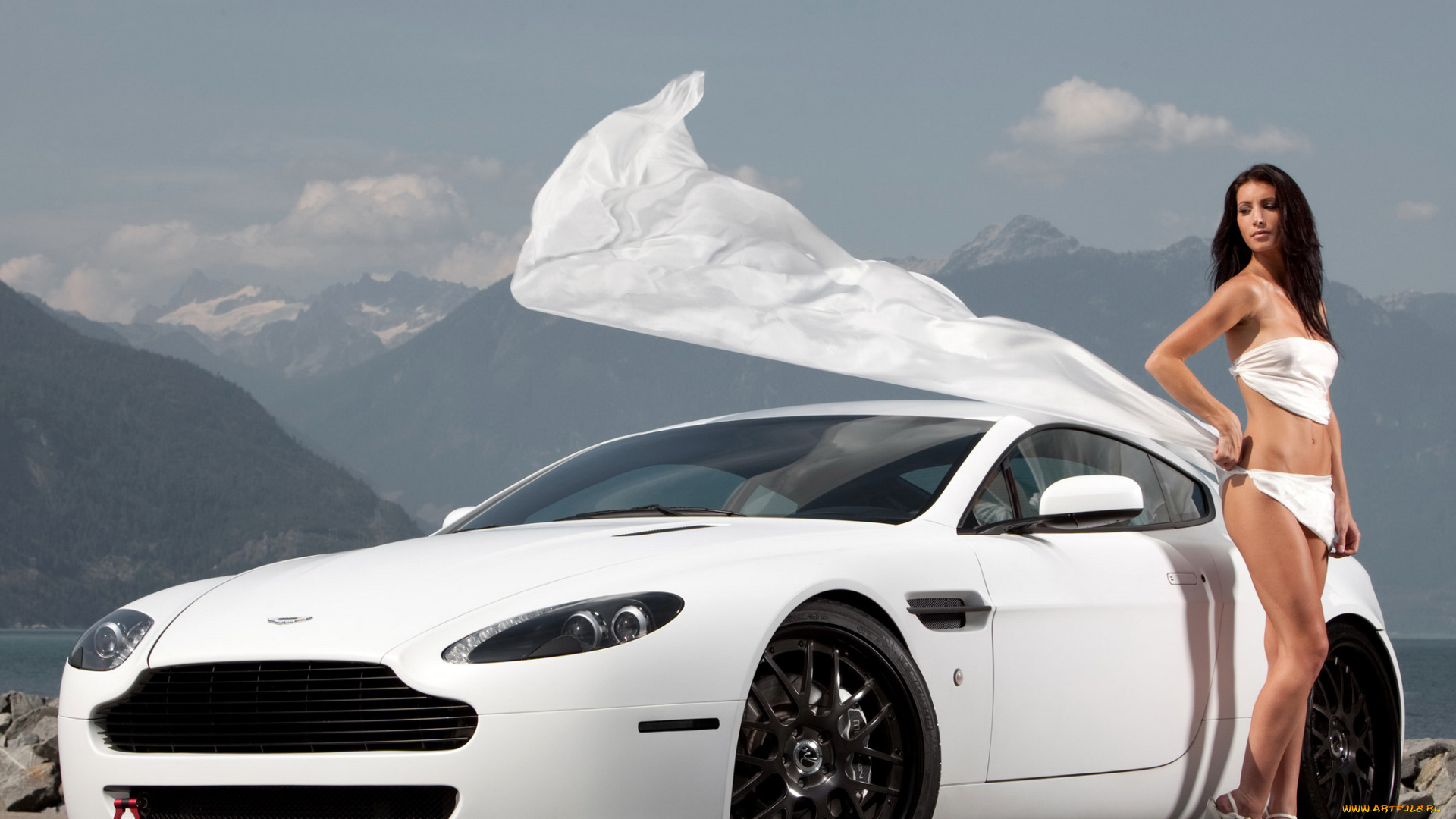 автомобили, авто, девушками