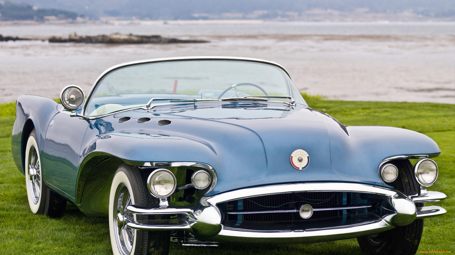 buick, wildcat, ii, concept, car, автомобили