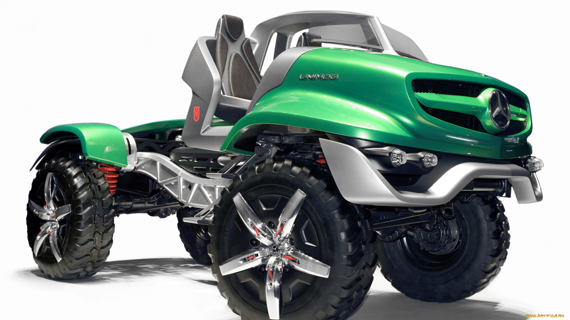 mercedes, benz, unimog, u5000, concept, автомобили, 3д