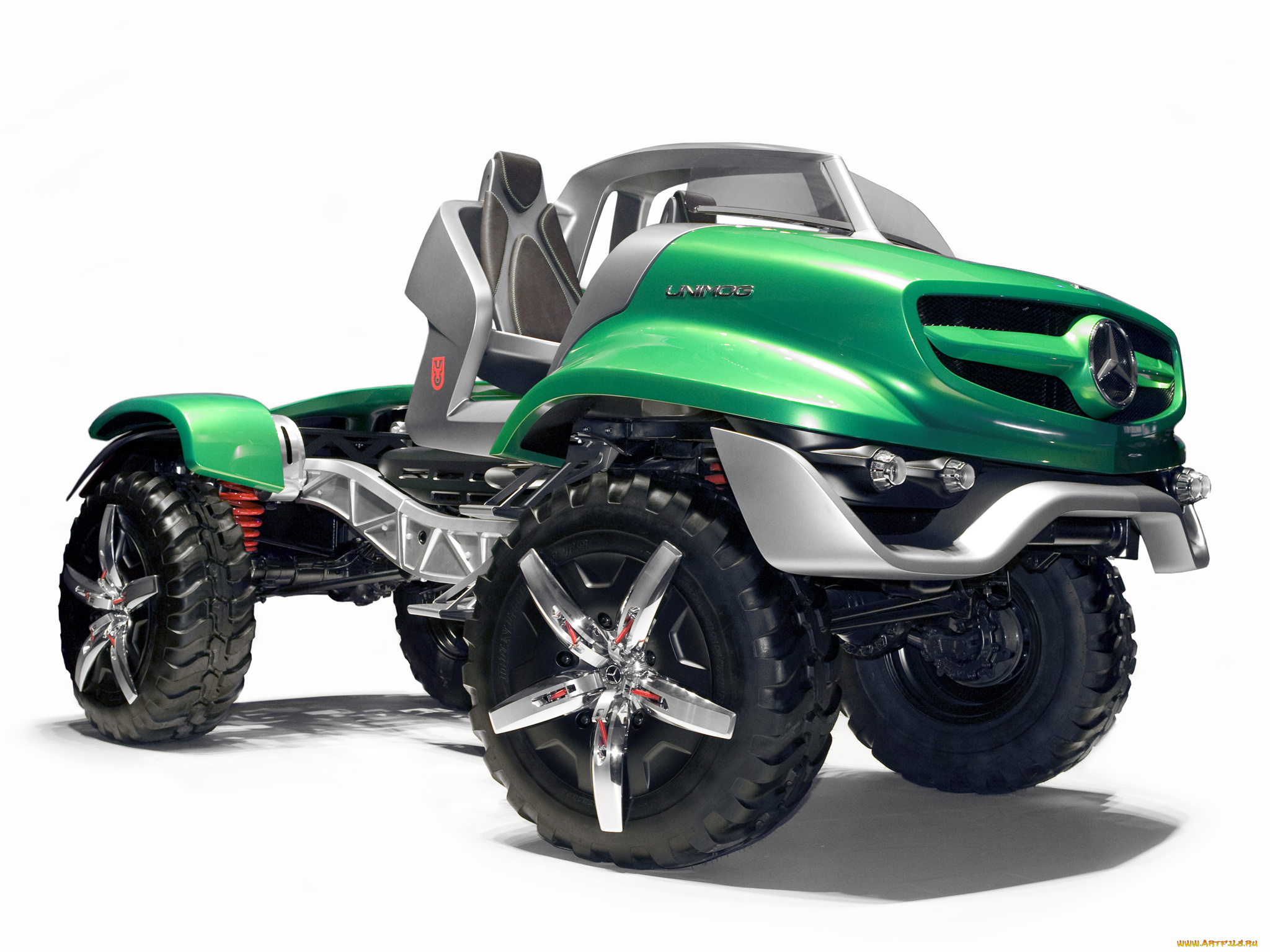 mercedes, benz, unimog, u5000, concept, автомобили, 3д