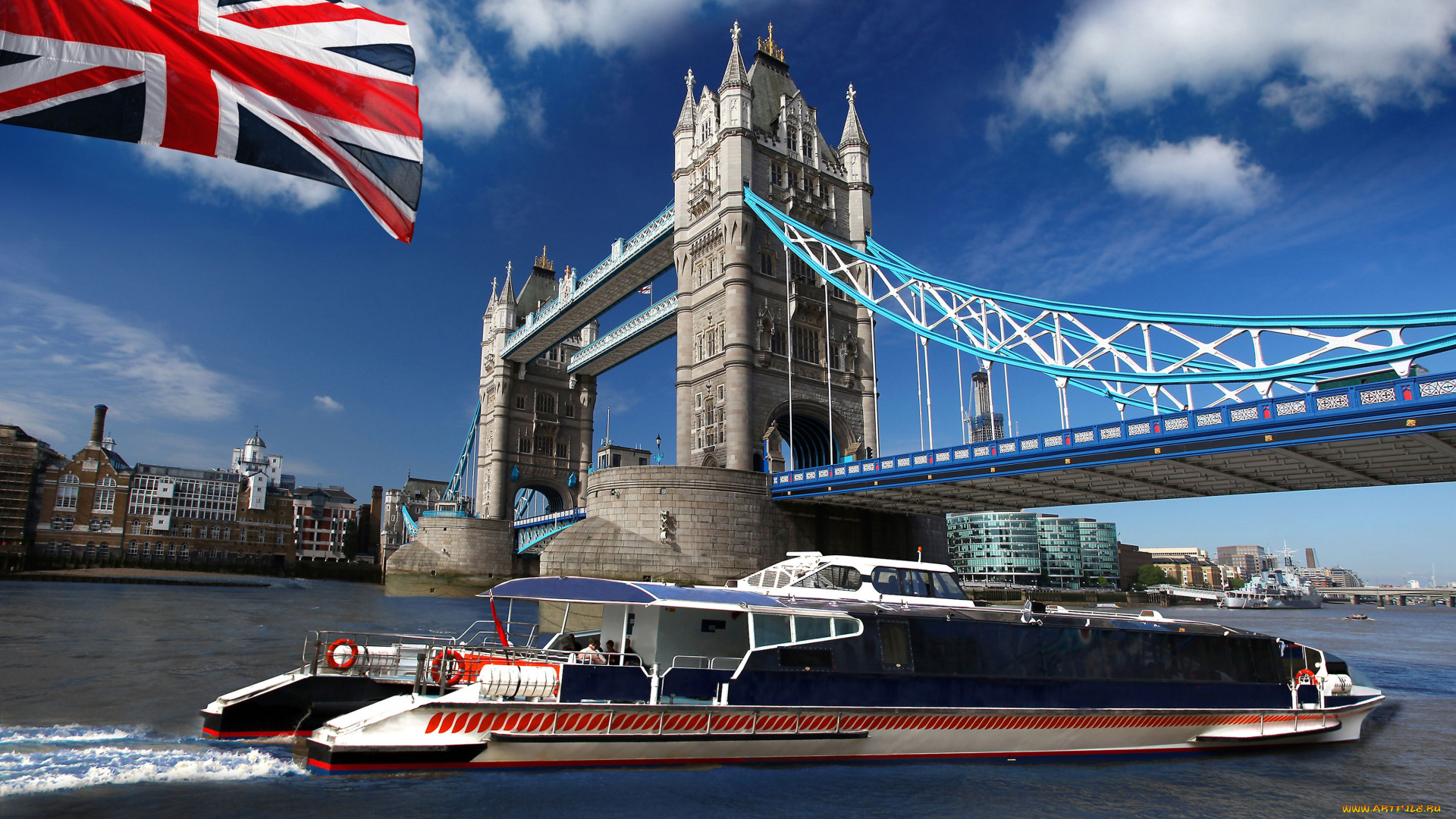 корабли, теплоходы, tower, bridge, тауэрский, мост, london, темза, лондон